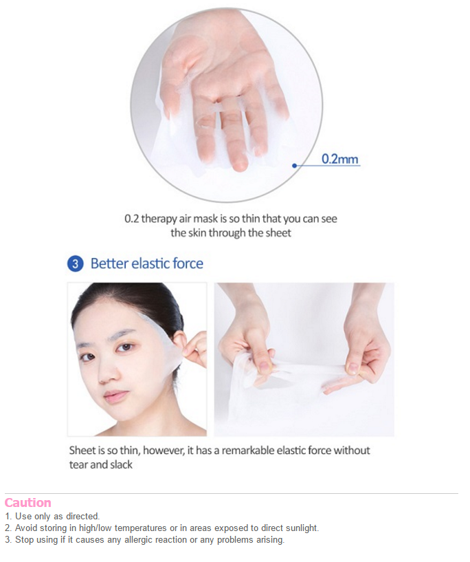 [Etude house] 0.2mm Therapy Air Mask #Pearl